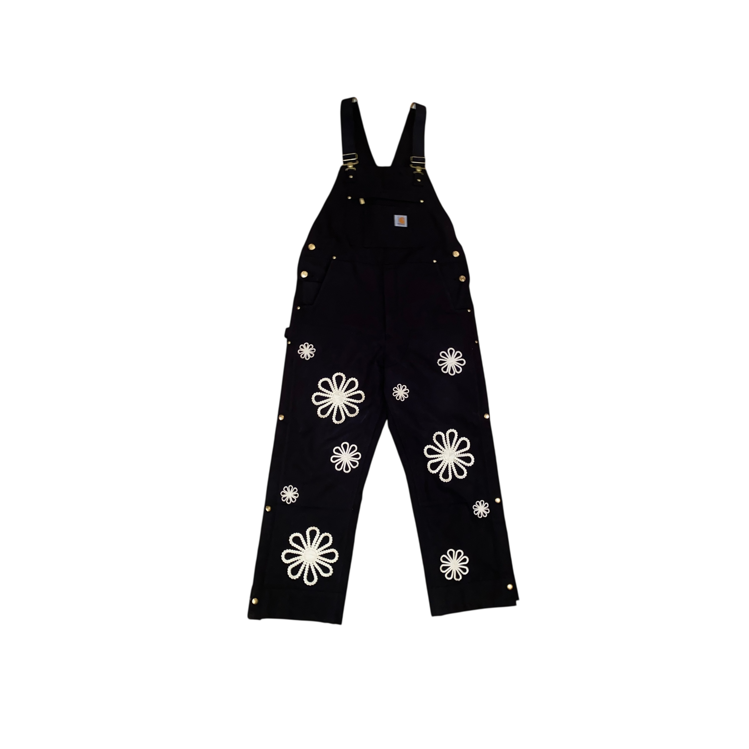 PEARLZ BLACK OVERALLS