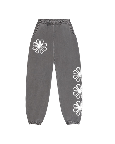 GRAY PEARLZ SWEAT PANTS